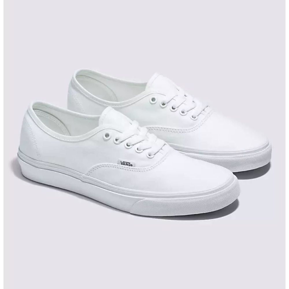 Vans Authentic White Canvas Shoes